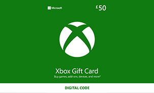 Microsoft Xbox Gift Card £50 UK