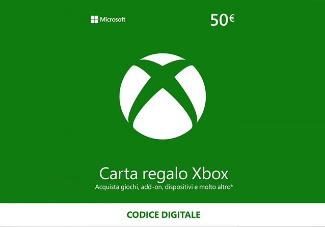 Microsoft Xbox Carta Regalo 50€