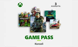 Microsoft Xbox Game Pass 3 Kk Jäsenyys